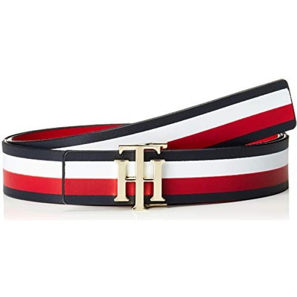 Cintura a righe rosso Tommy Hilfiger rosso a righe