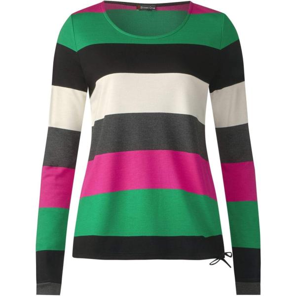 Maglia a maniche lunghe verde Street One verde