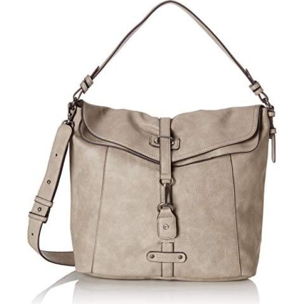 Borsa a spalla beige Tamaris