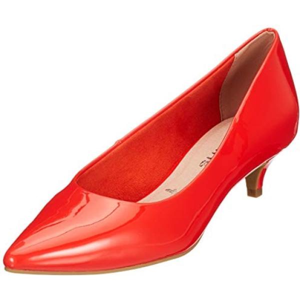 scarpa col tacco Tamaris arancione