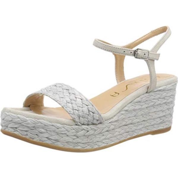 Sandali con cinturino grigio Unisa grigio