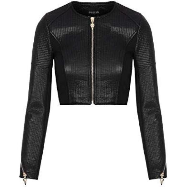 Giacca crop Guess nero
