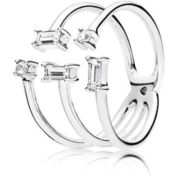 Anello argento Pandora grigio