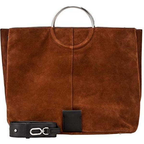 Shopping bag effetto scamosciato Liebeskind Berlin marrone