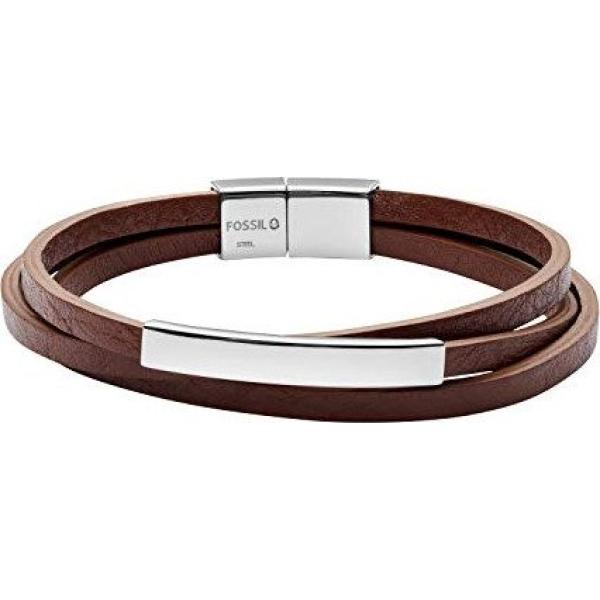braccialetti Fossil marrone