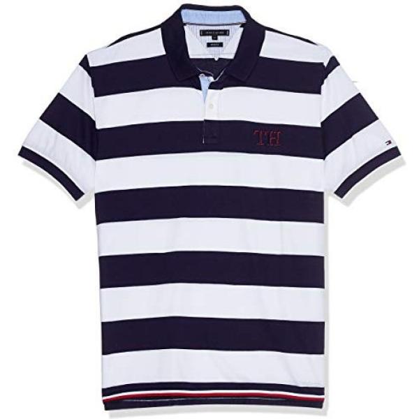 polo Tommy Hilfiger multicolore a righe