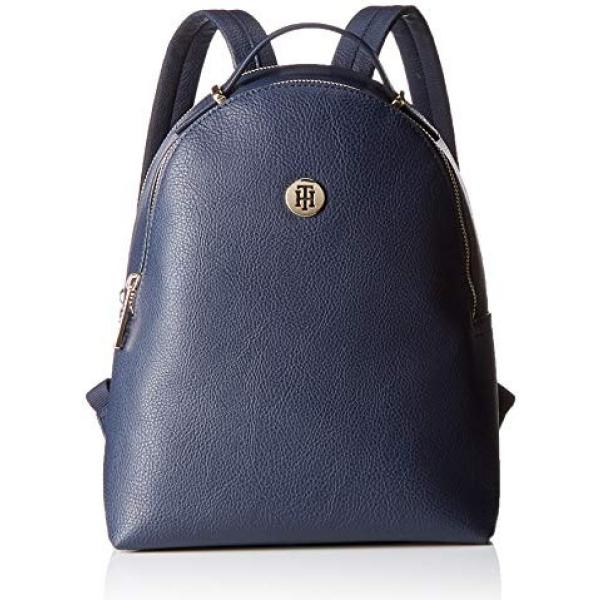 Borsa a secchiello mini navy Tommy Hilfiger blu