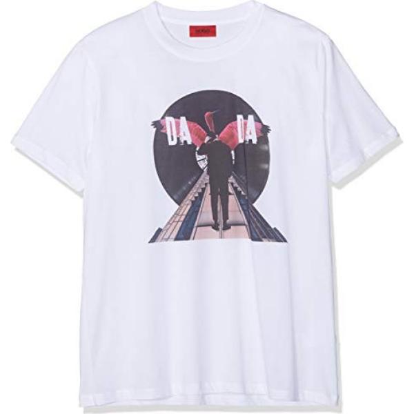 T-shirt bianco Hugo bianco
