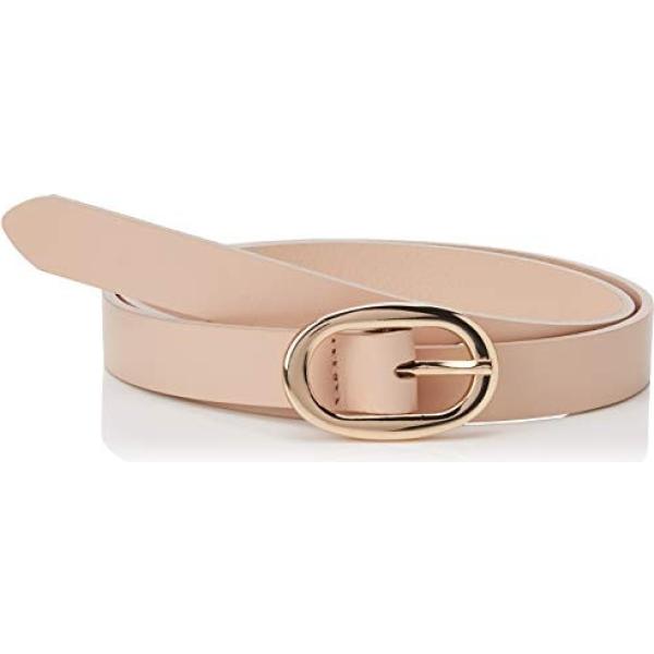 Cintura in pelle rosa Pieces rosa
