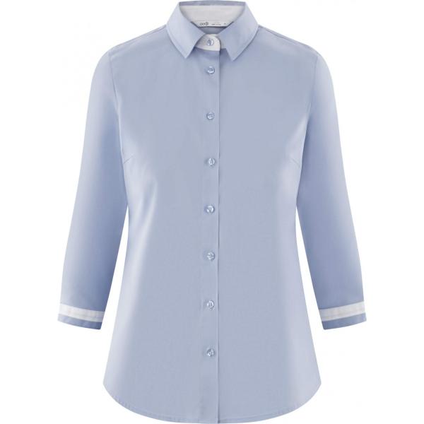 Camicetta aderente blu Oodji Ultra blu