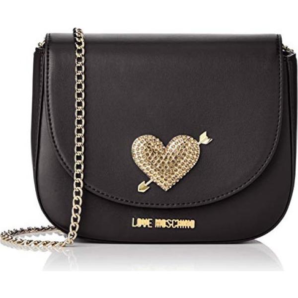 pochette Love Moschino grigio