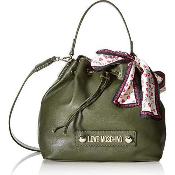 borse a tracolla Love Moschino verde