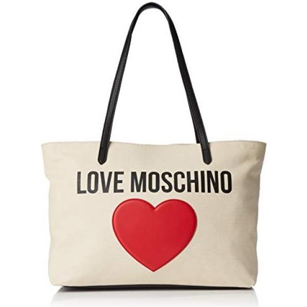 borse a mano Love Moschino marrone
