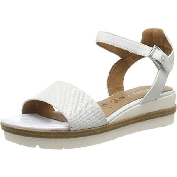 Sandali con cinturino bianco Tamaris bianco