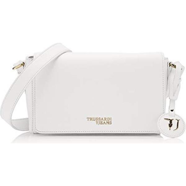 Borsa a tracolla bianco Trussardi Jeans bianco