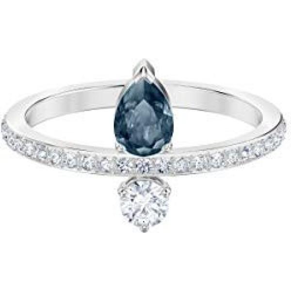 Anello coordinato blu Swarovski blu