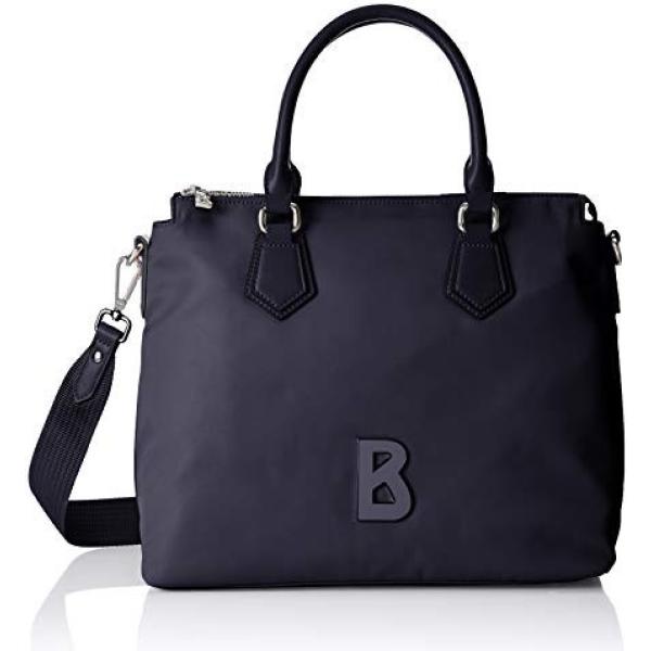 Borsa a mano cartella blu e blu scuro Bogner blu