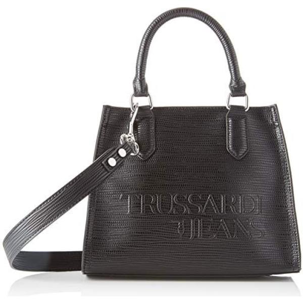 Borsa a mano nero Trussardi Jeans nero