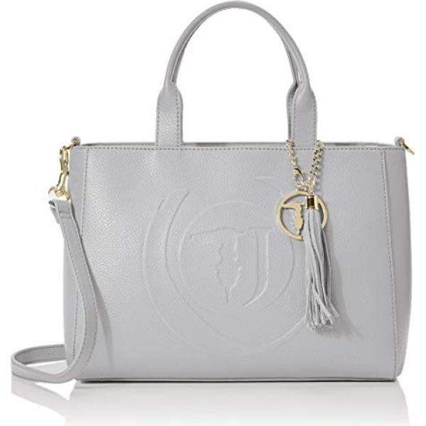 shopping bag Trussardi Jeans grigio