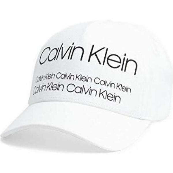 cappelli con visiera Calvin Klein bianco