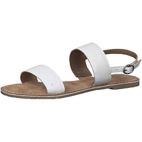 Sandali con cinturino e fibbia traspirante bianco Tamaris bianco