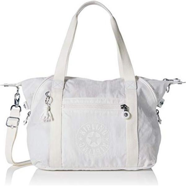 borse a secchiello Kipling bianco