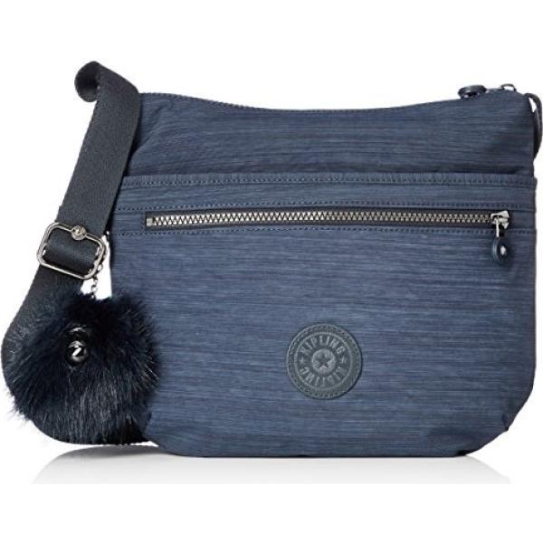 Borsa a tracolla blu e navy Kipling blu