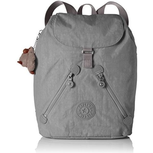 Zaino con fibbia grigio Kipling grigio