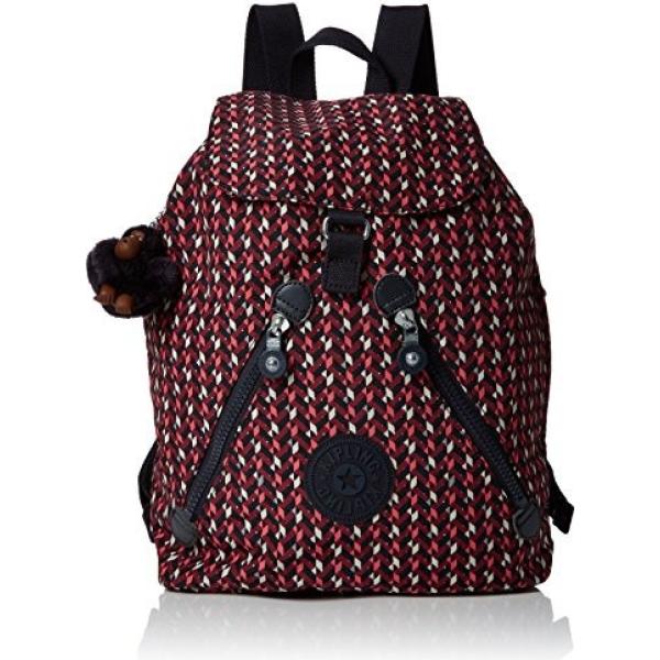 Zaino con fibbia multicolore e rosa Kipling multicolore