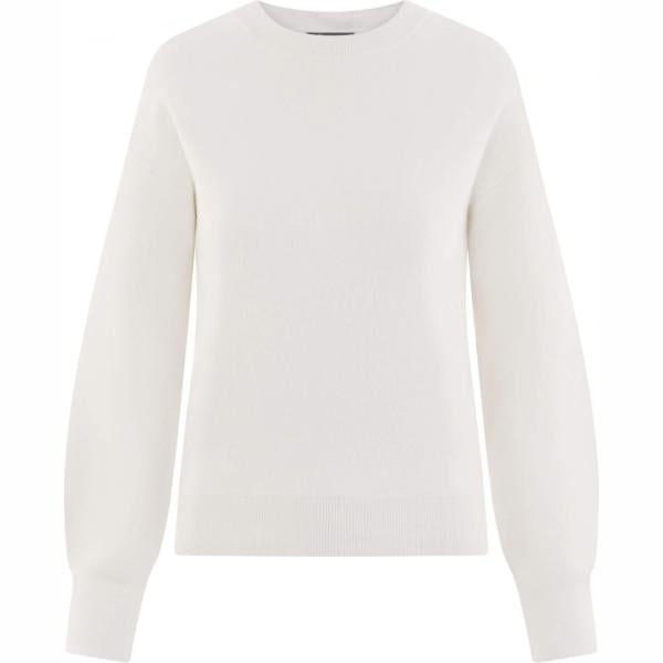 Maglione aderente bianco Oodji Ultra bianco