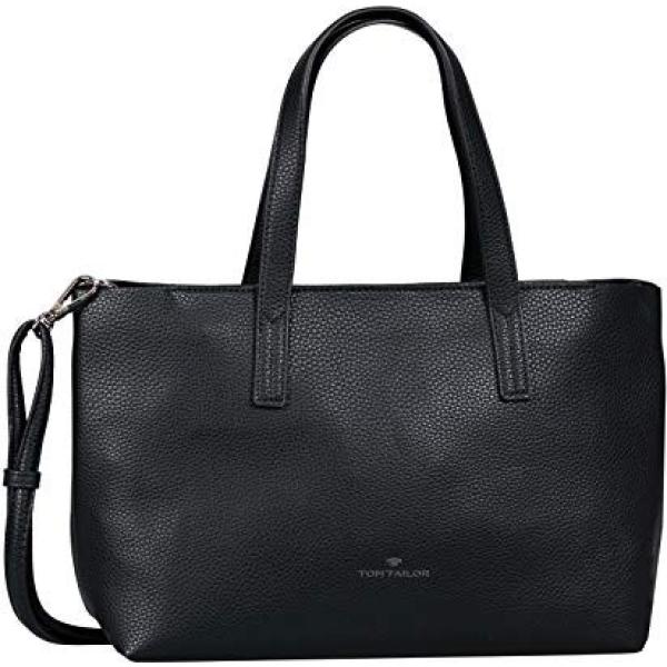 borse tote Tom Tailor nero