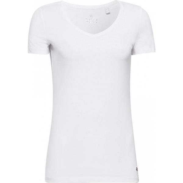 T-shirt bianco Esprit bianco