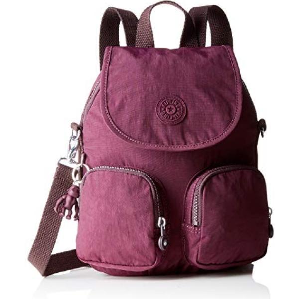 Zaino viola e nero Kipling viola