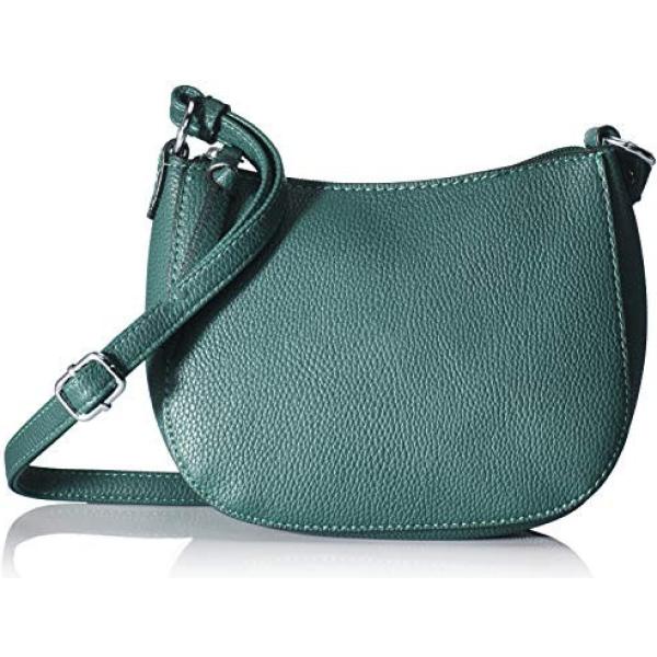 Borsa a tracolla in denim verde Tom Tailor verde