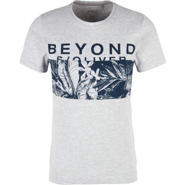 T-shirt grigio S.Oliver grigio