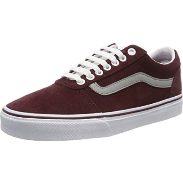 Sneakers effetto scamosciato rosso Vans rosso