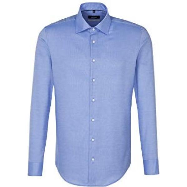 Camicia blu Seidensticker blu