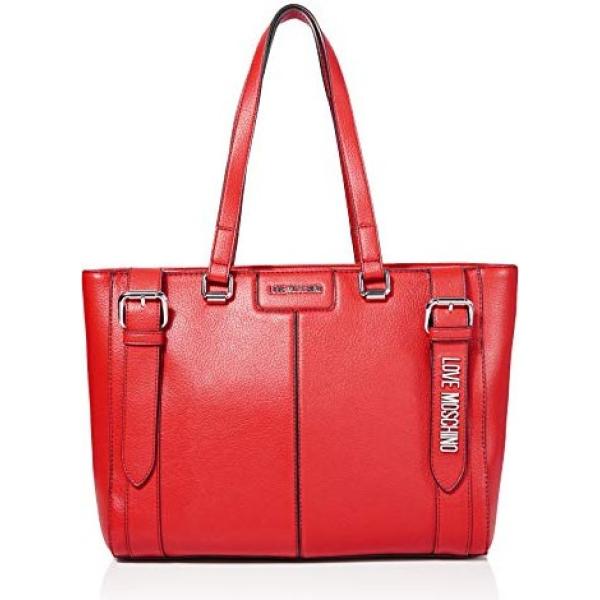 borse tote Love Moschino rosso