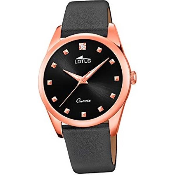 orologi analogici Lotus nero