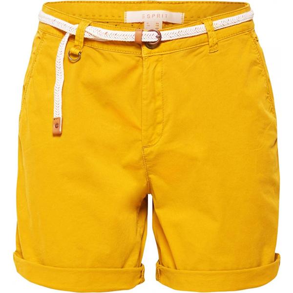 pantalone corto Esprit giallo