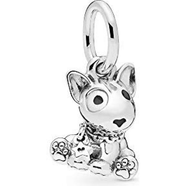 Bead charm argento Pandora grigio