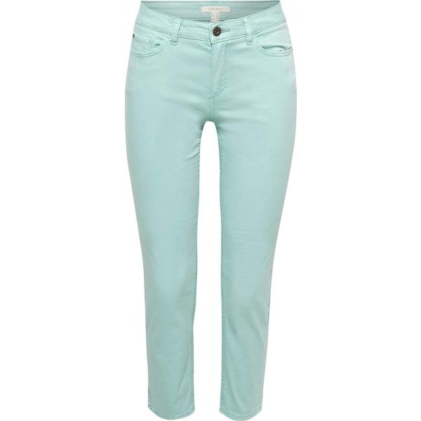 pantaloni capri Esprit verde