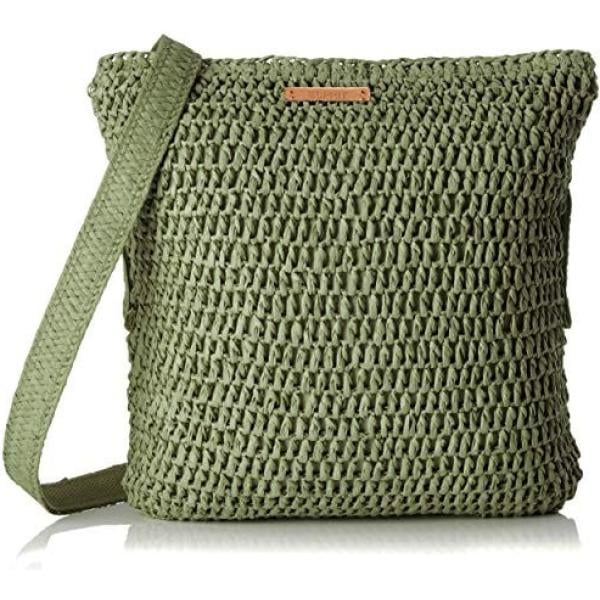 Borsa a tracolla kaki Esprit Accessoires verde