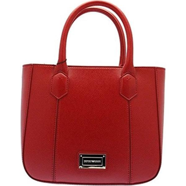Borsa a mano rosso Emporio Armani rosso