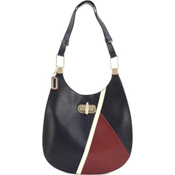 borse a spalla Tommy Hilfiger blu