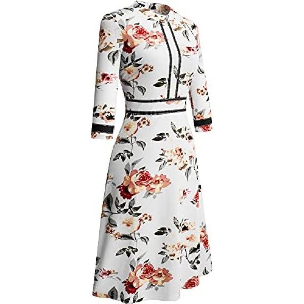 vestiti midi/longuette Homeyee bianco