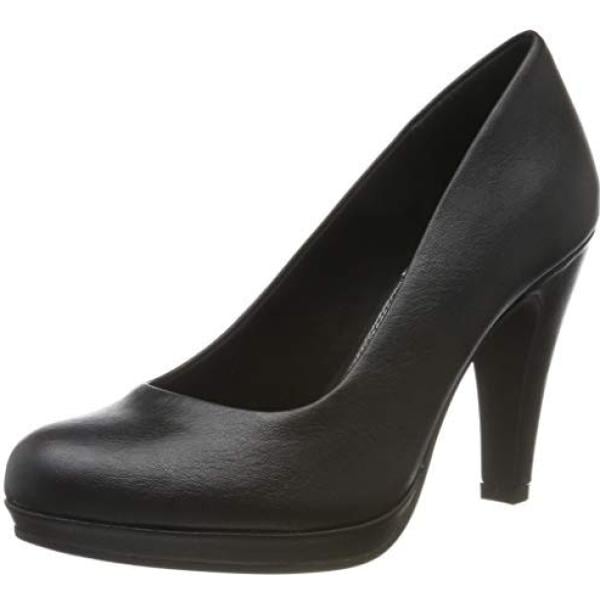 Scarpe col tacco con plateau nero Marco Tozzi nero