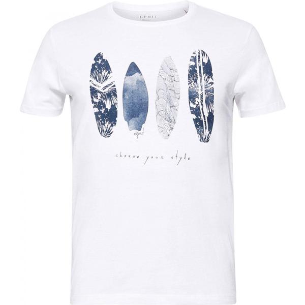 t-shirt Esprit bianco