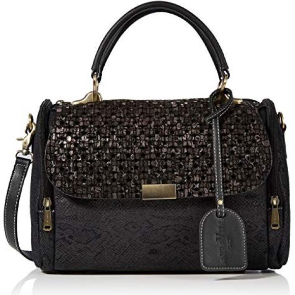 Borsa a mano nero Laura Vita nero