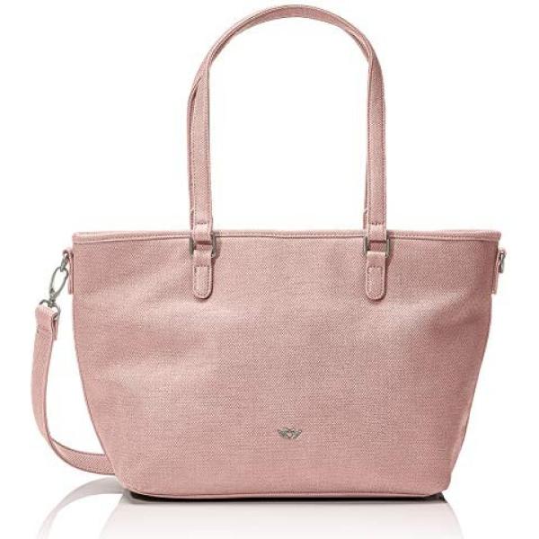 Borsa tote con zip rosa Fritzi aus Preussen rosa